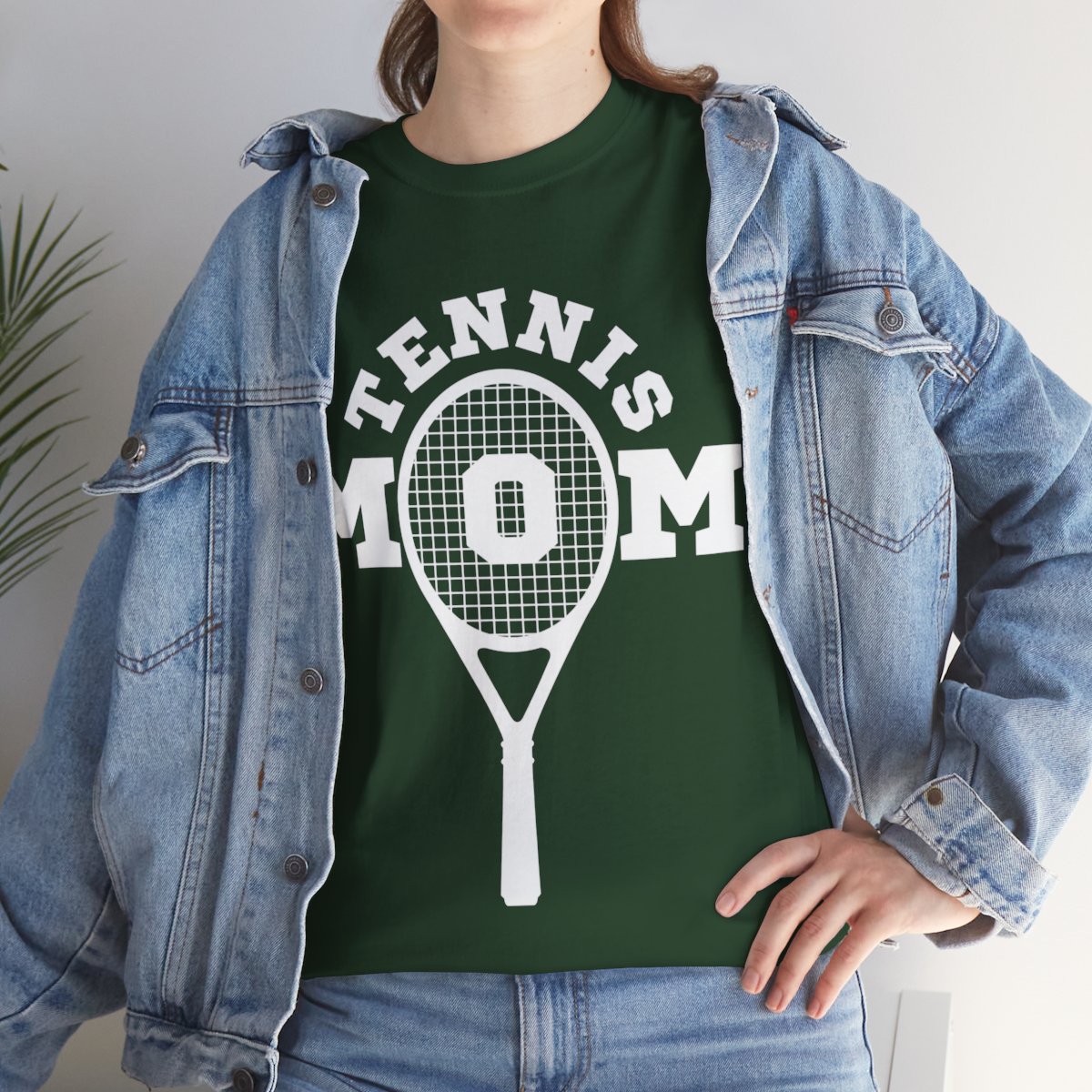 TENNIS MOM 4 - Tennis Basic Tee