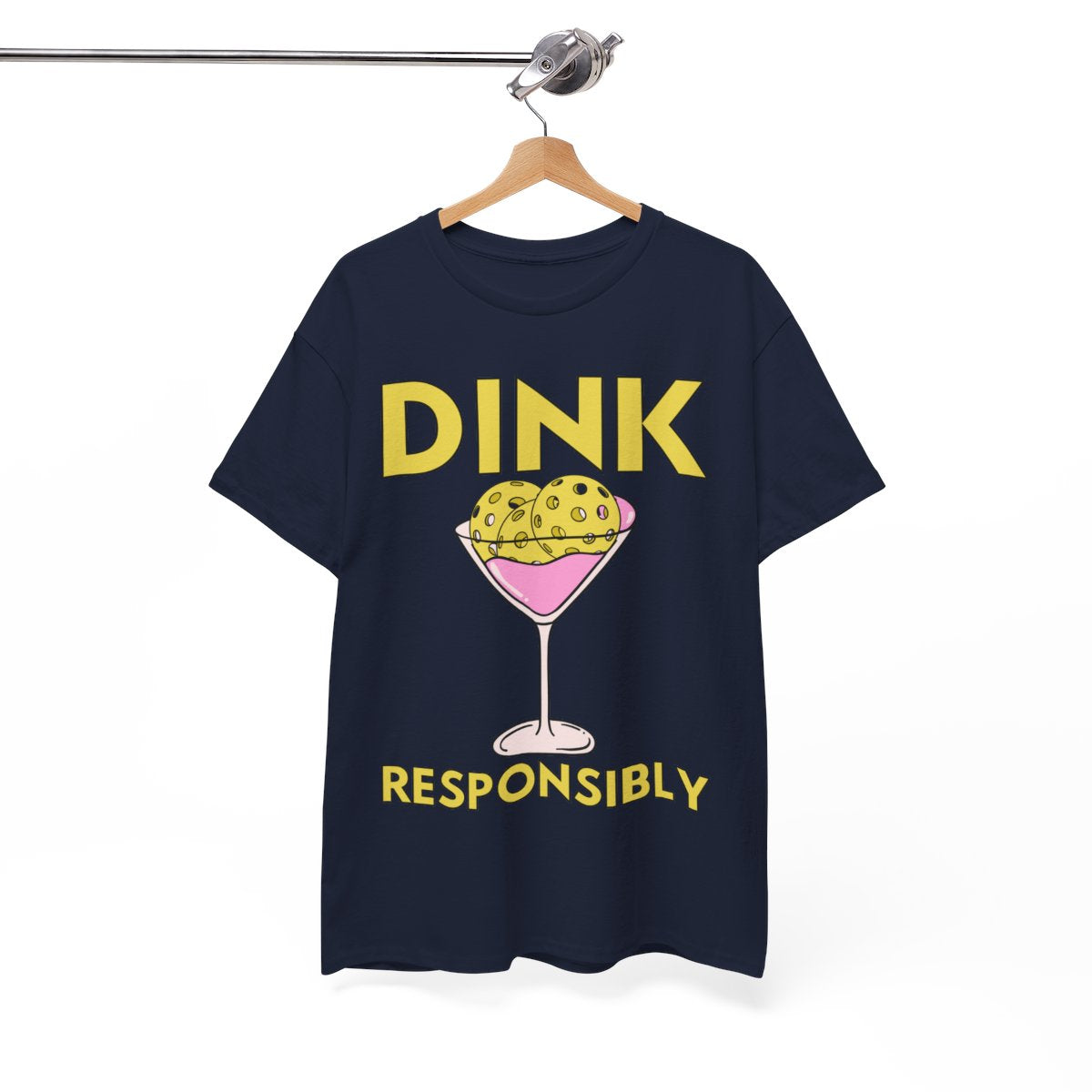 DINK RESPONSIBLY - Pickleball (Basic Tee)