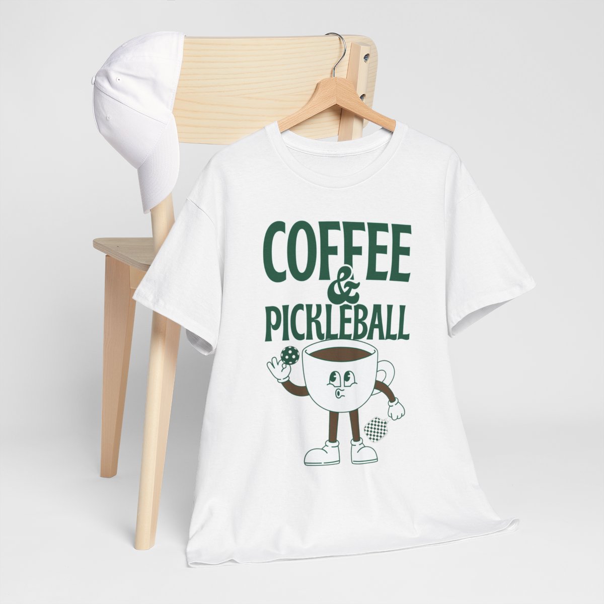 COFFEE & PICKLEBALL - Pickleball (Basic Tee)