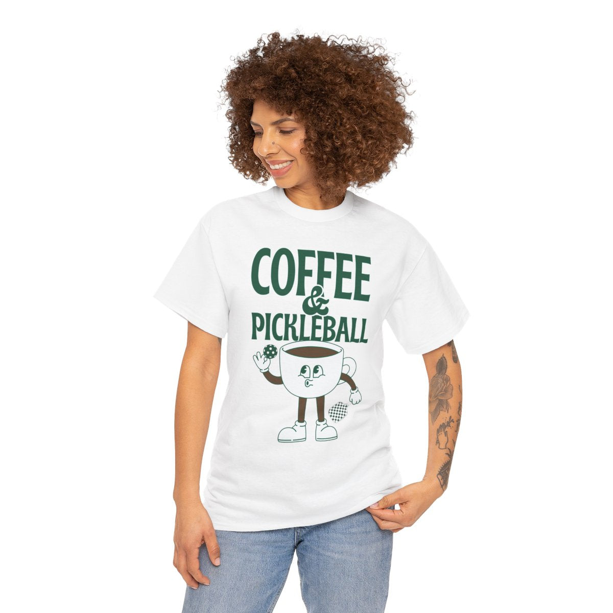 COFFEE & PICKLEBALL - Pickleball (Basic Tee)