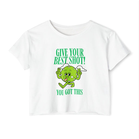 BEST SHOT - Pickleball (Crop Top)