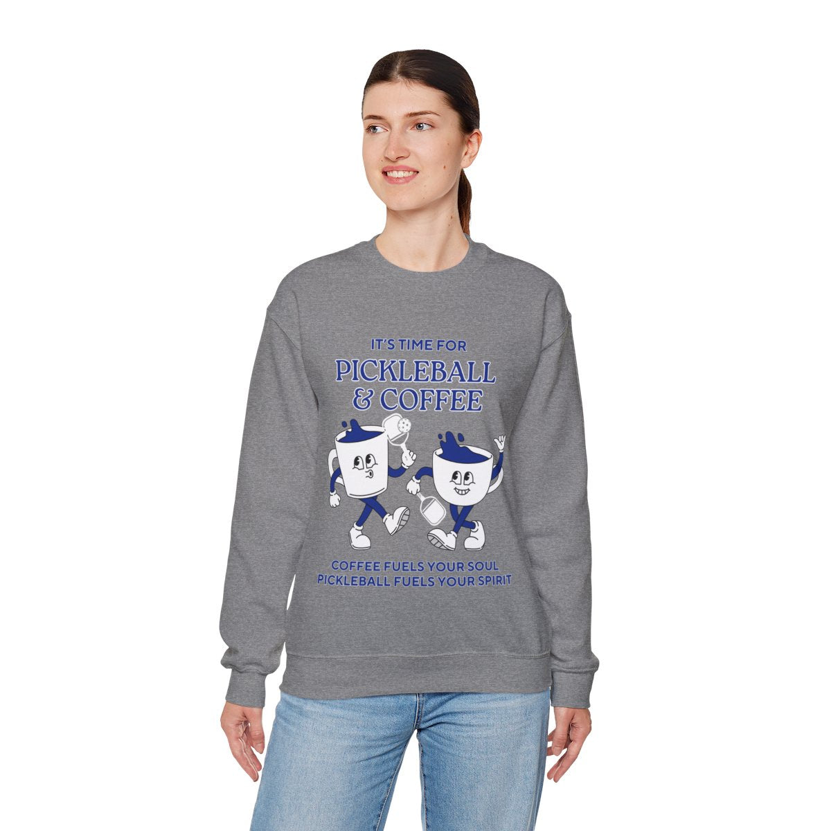 COFFEE & PICKLEBALL 3 - Pickleball (Sweatshirt)