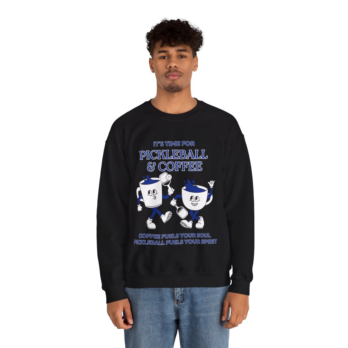 COFFEE & PICKLEBALL 3 - Pickleball (Sweatshirt)