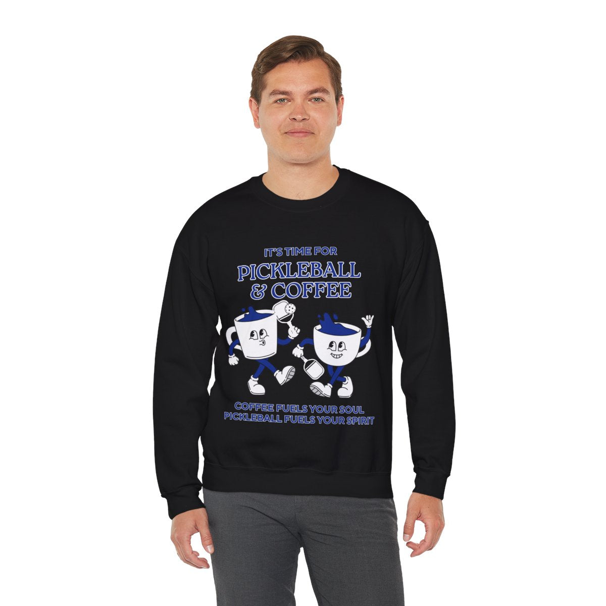 COFFEE & PICKLEBALL 3 - Pickleball (Sweatshirt)