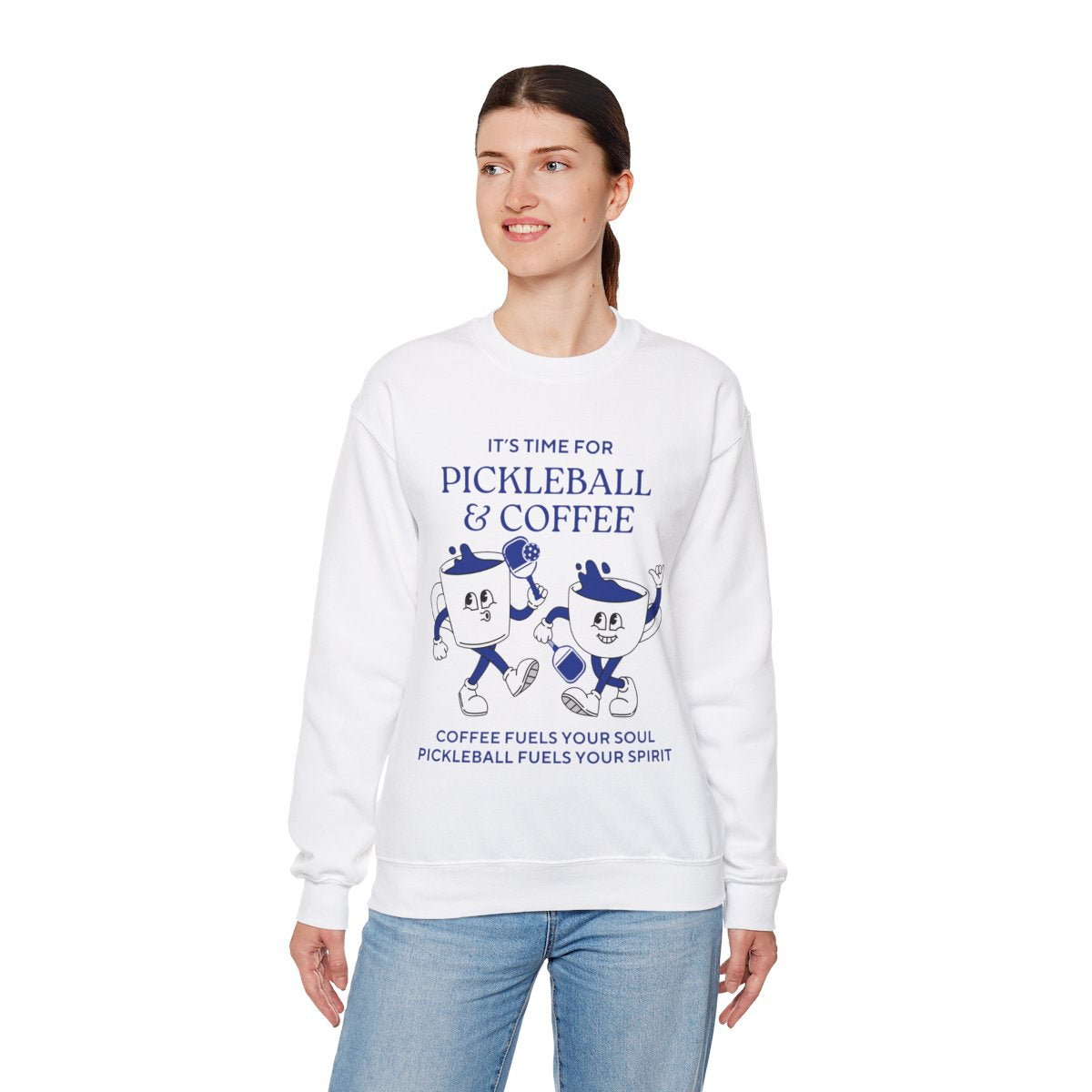 COFFEE & PICKLEBALL 3 - Pickleball (Sweatshirt)