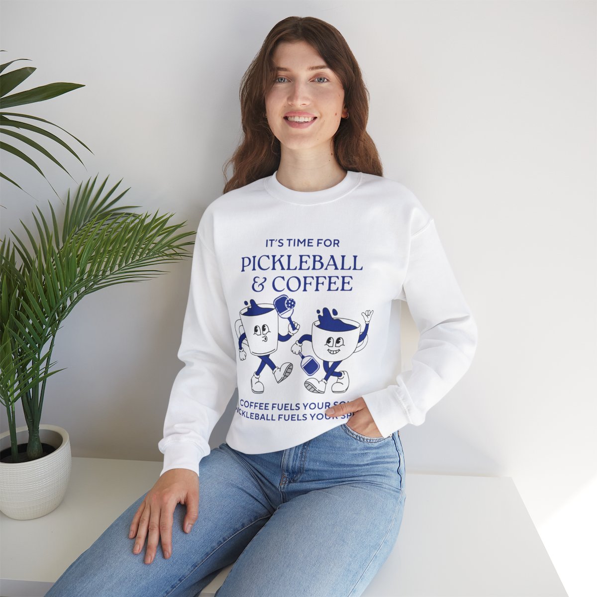 COFFEE & PICKLEBALL 3 - Pickleball (Sweatshirt)