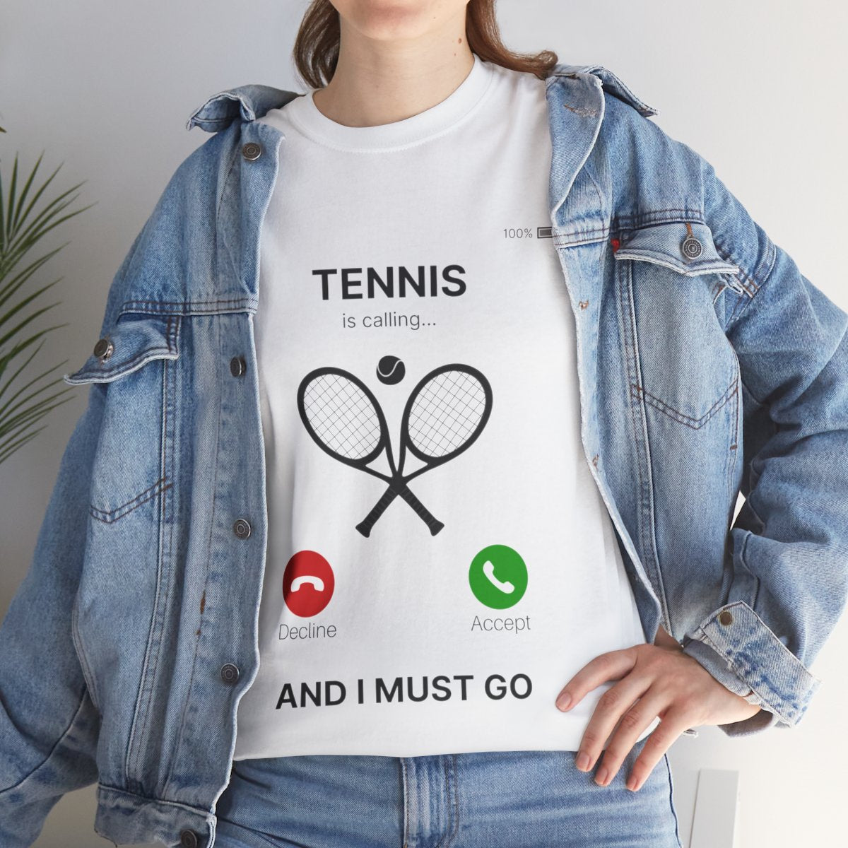 TENNIS IS CALLING - Tennis Basic Tee