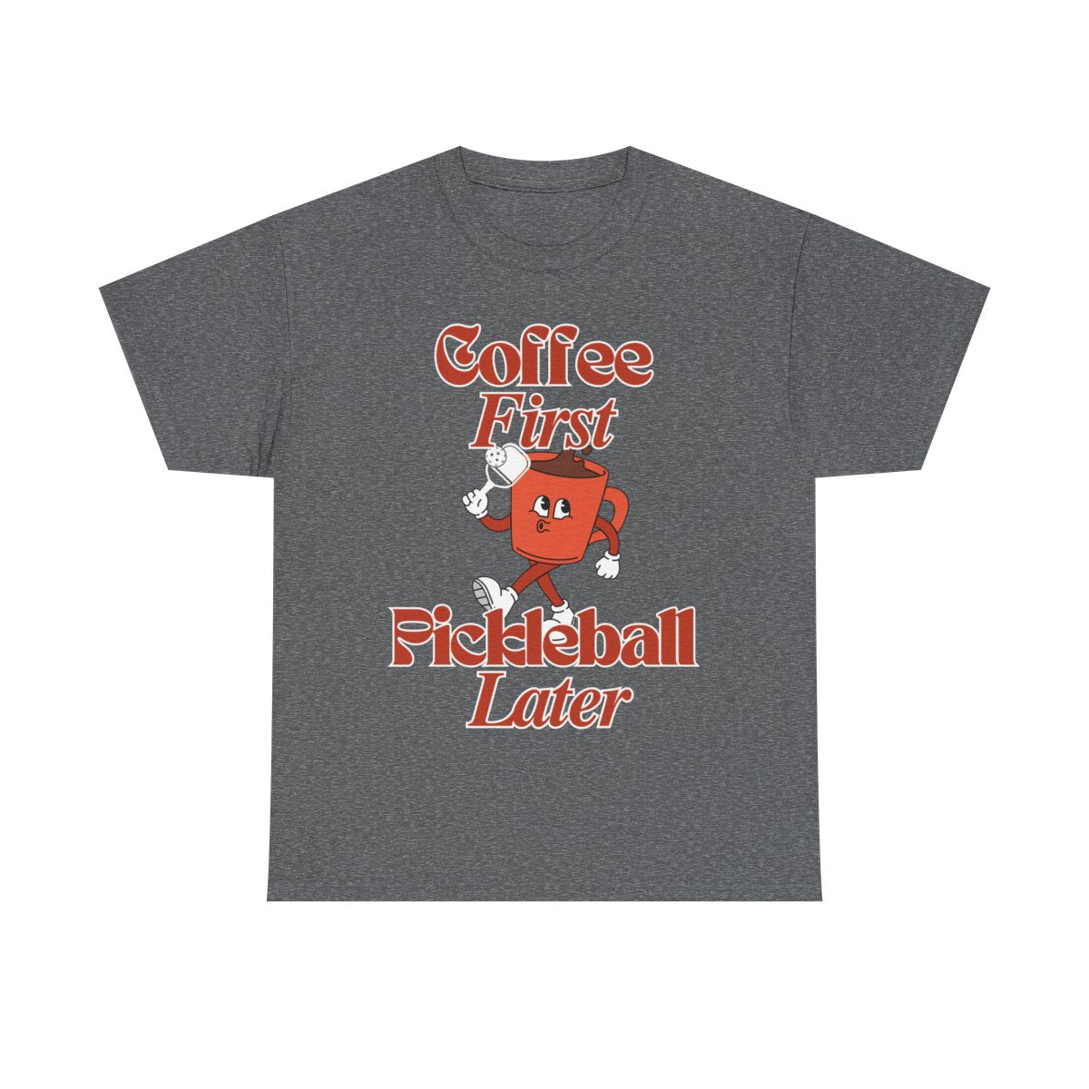 COFFEE FIRST 3 - Pickleball (Basic Tee)