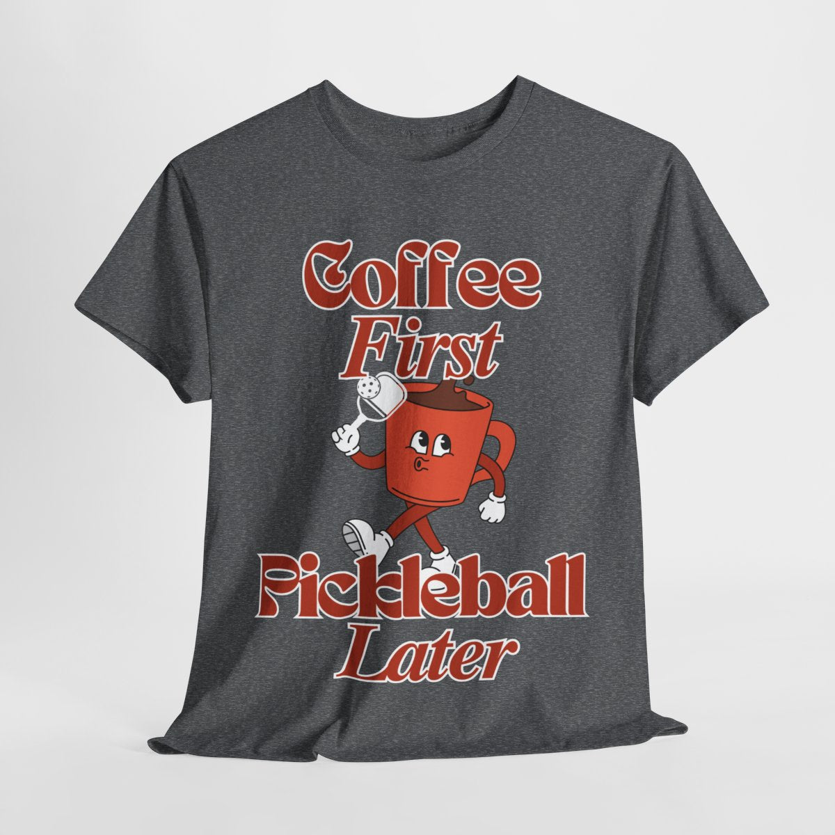 COFFEE FIRST 3 - Pickleball (Basic Tee)