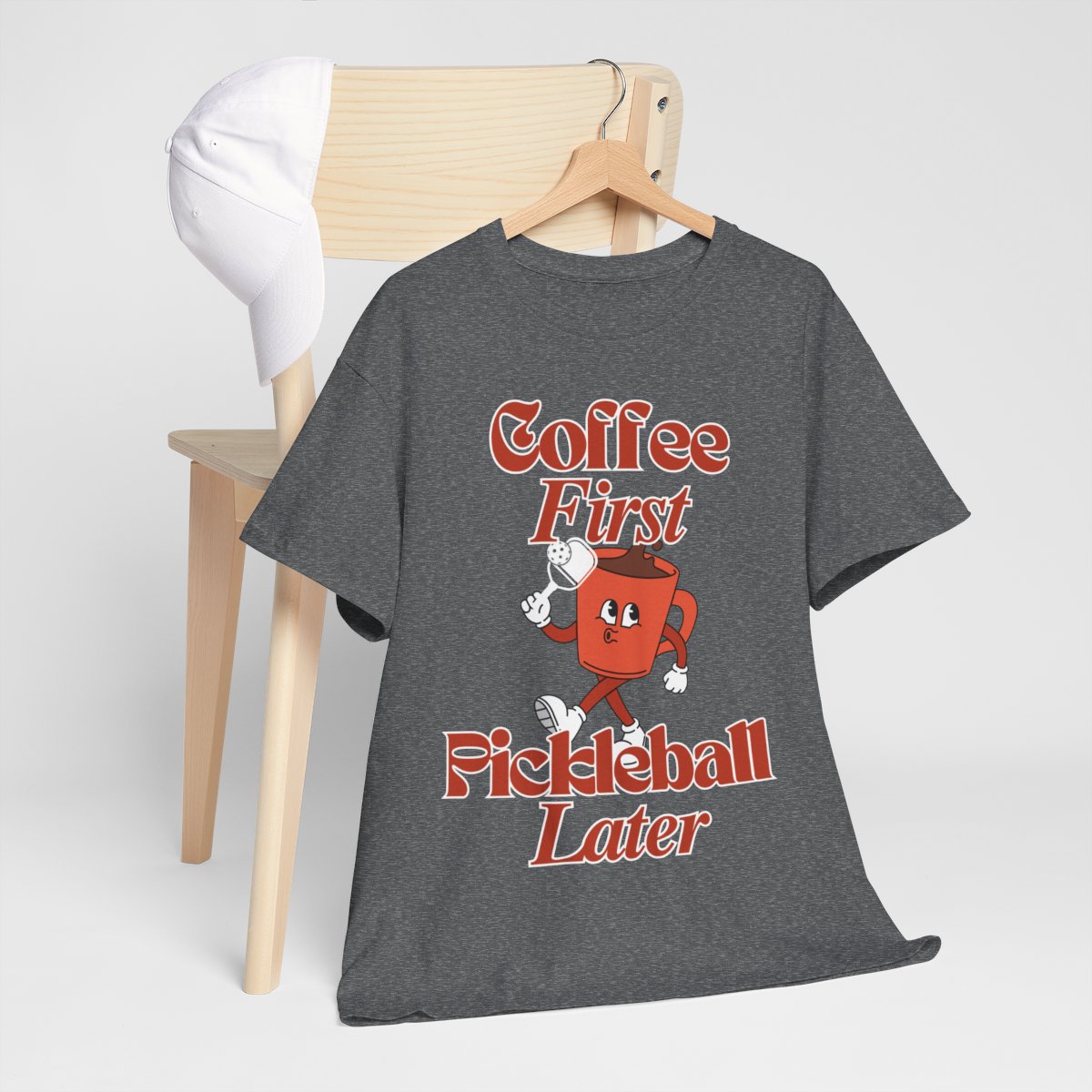 COFFEE FIRST 3 - Pickleball (Basic Tee)