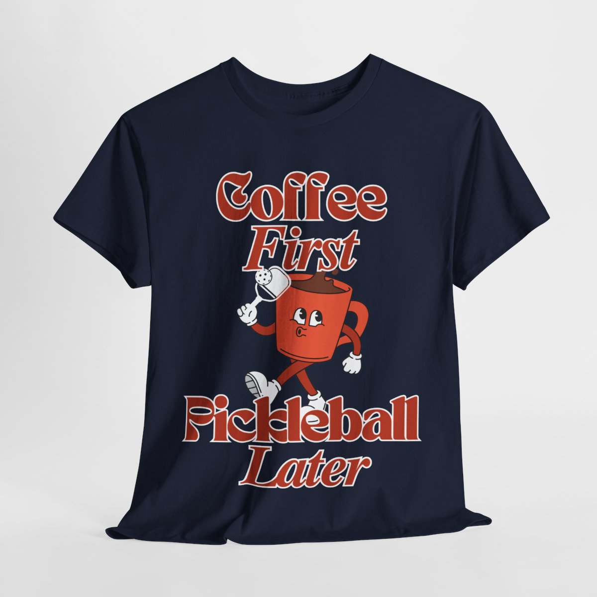 COFFEE FIRST 3 - Pickleball (Basic Tee)