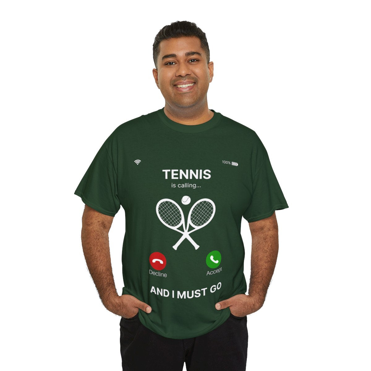 TENNIS IS CALLING - Tennis Basic Tee