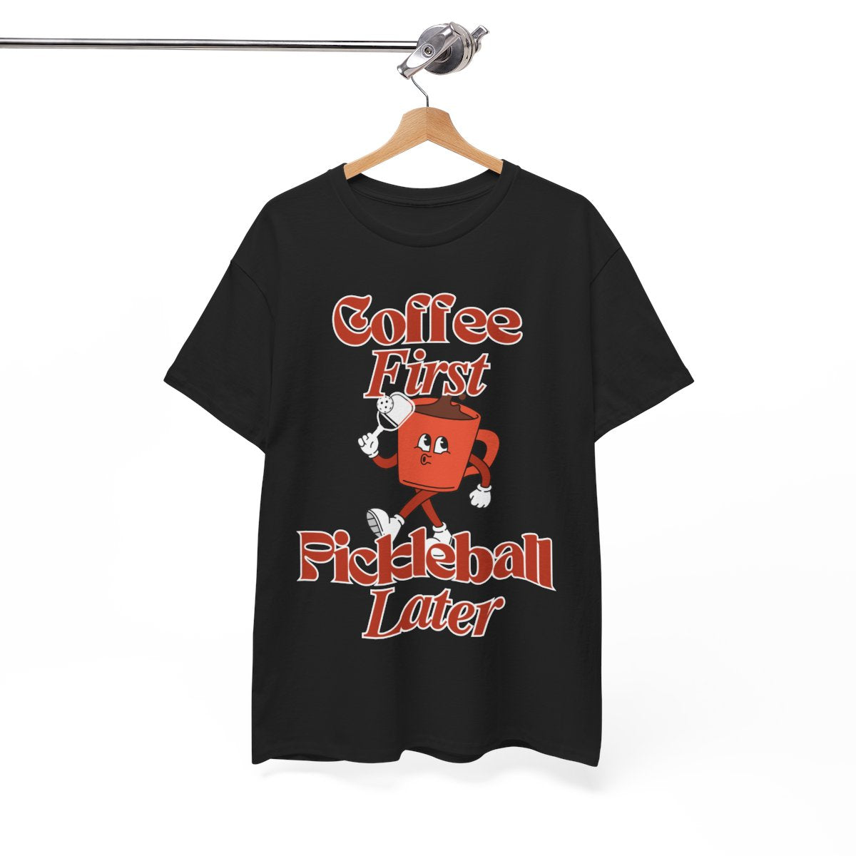 COFFEE FIRST 3 - Pickleball (Basic Tee)