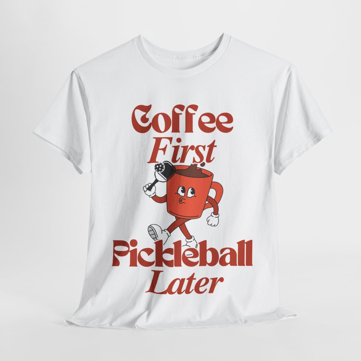 COFFEE FIRST 3 - Pickleball (Basic Tee)