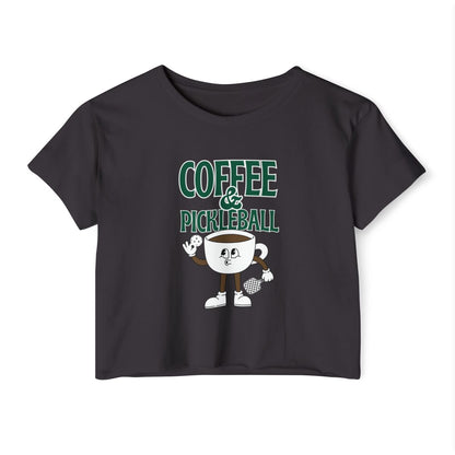 COFFEE & PICKLEBALL - Pickleball (Crop Top)