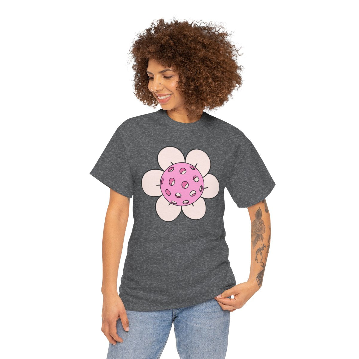 FLOWER 2 - Pickleball (Basic Tee)