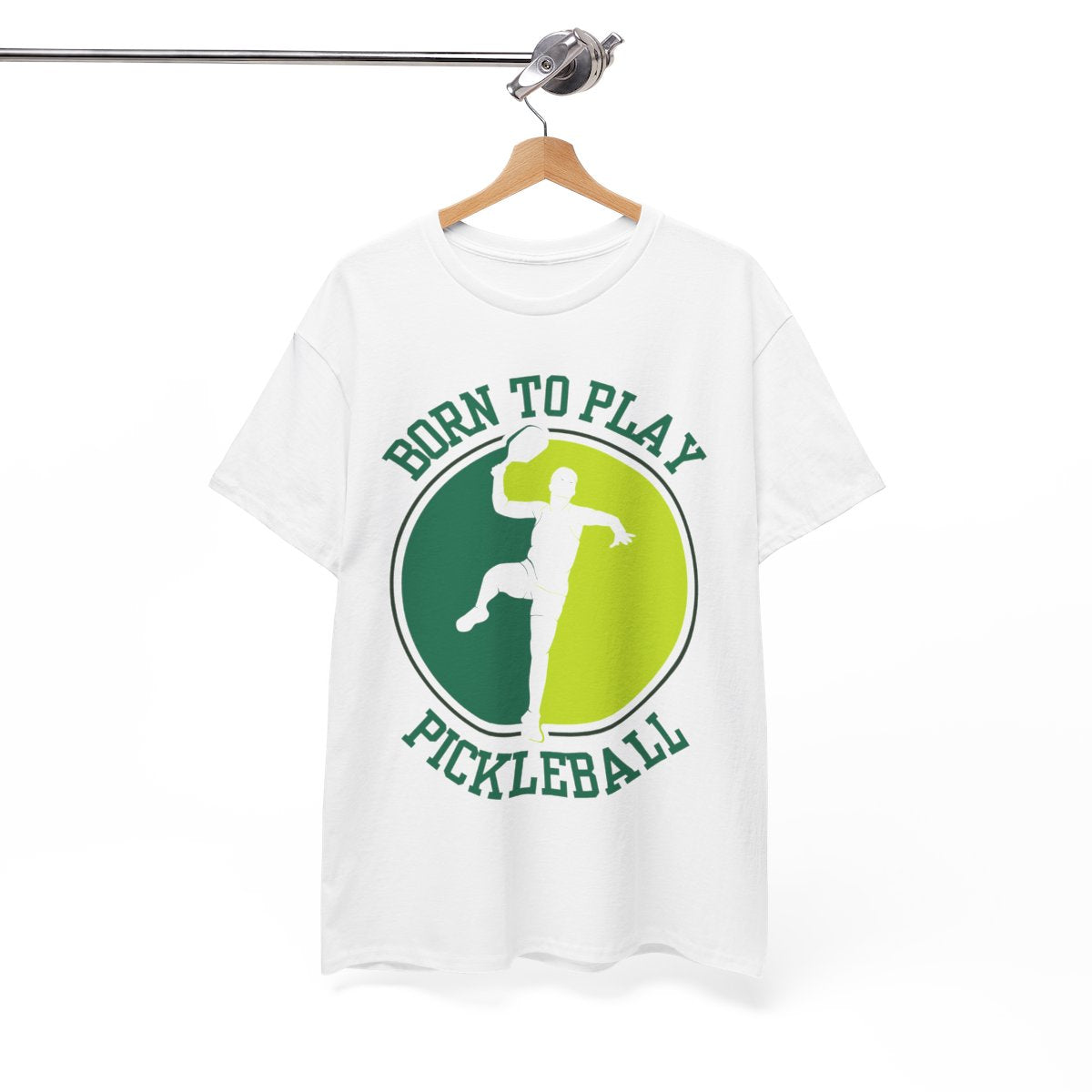 BORN TO PLAY PICKLEBALL- Pickleball (Basic Tee)