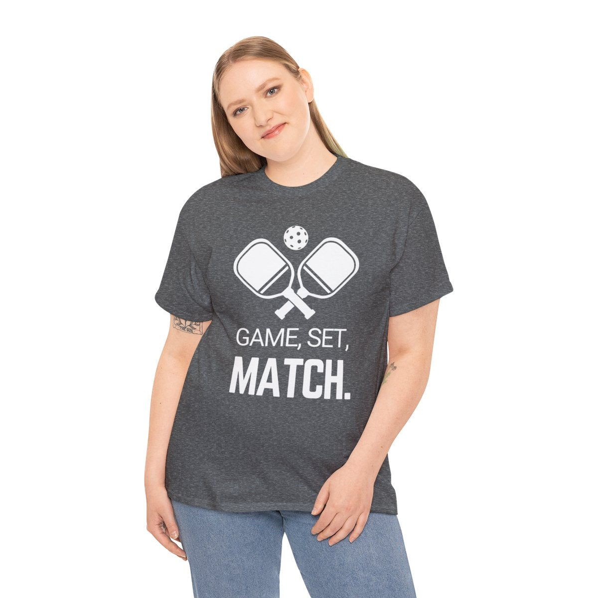 GAME SET MATCH - Pickleball (Basic Tee)