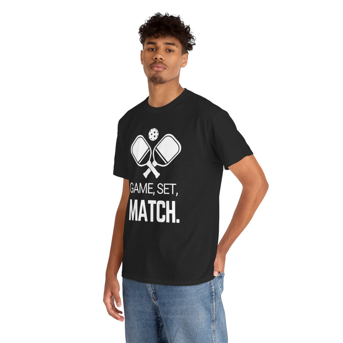 GAME SET MATCH - Pickleball (Basic Tee)