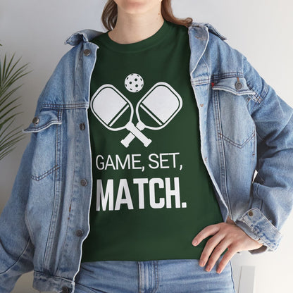 GAME SET MATCH - Pickleball (Basic Tee)