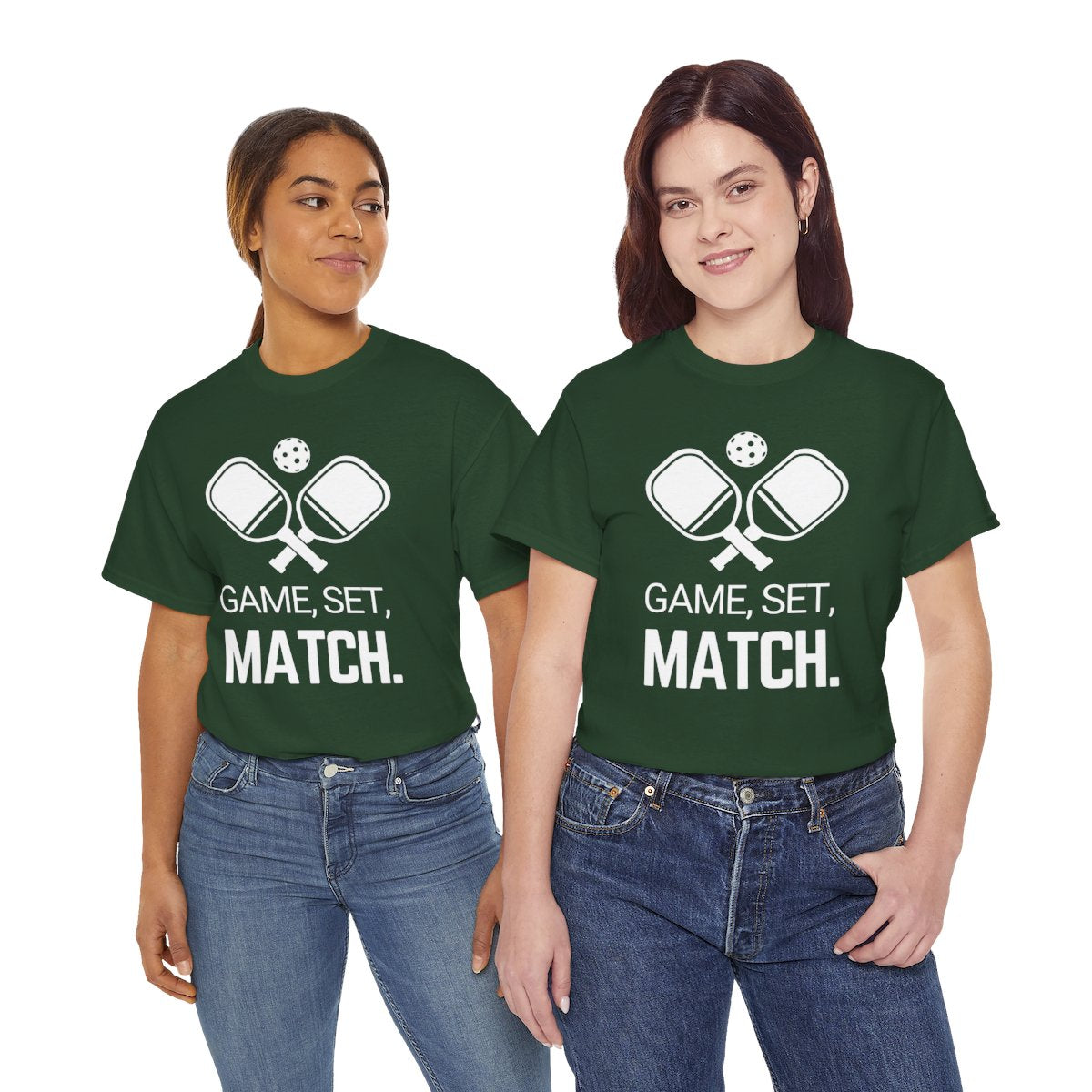 GAME SET MATCH - Pickleball (Basic Tee)