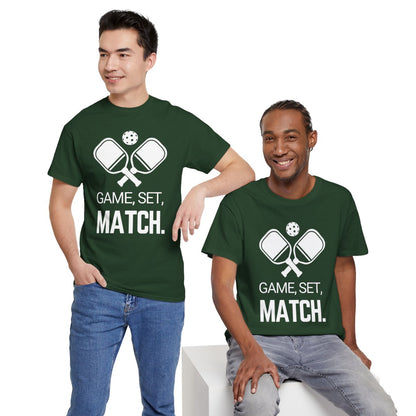 GAME SET MATCH - Pickleball (Basic Tee)