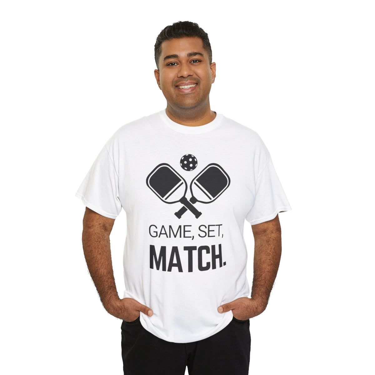 GAME SET MATCH - Pickleball (Basic Tee)