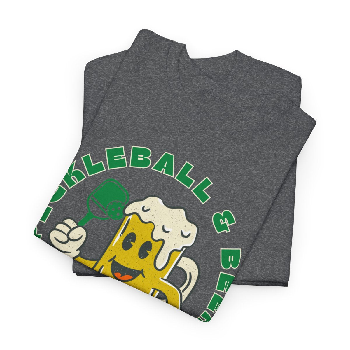 PICKLEBALL & BEER - Pickleball (Basic Tee)