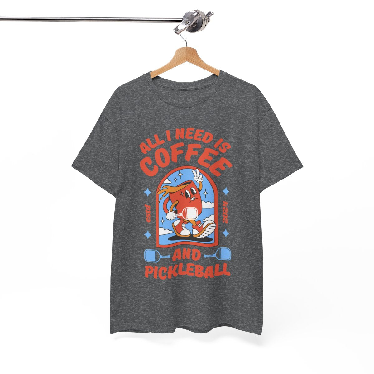 COFFEE & PICKLEBALL 2 - Pickleball (Basic Tee)