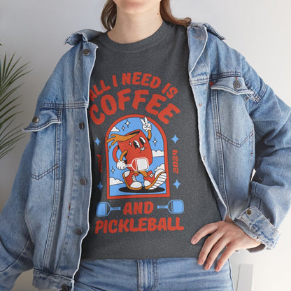 COFFEE & PICKLEBALL 2 - Pickleball (Basic Tee)