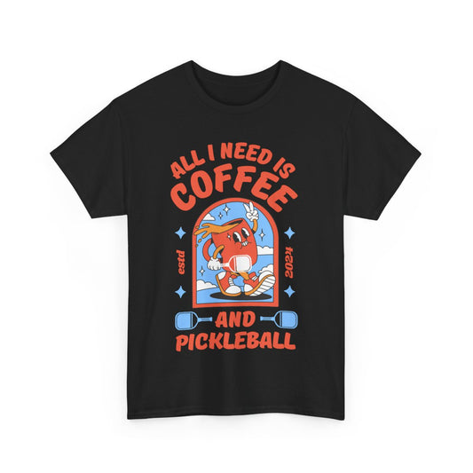 COFFEE & PICKLEBALL 2 - Pickleball (Basic Tee)