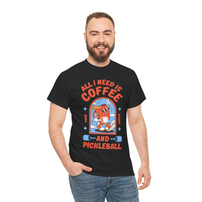 COFFEE & PICKLEBALL 2 - Pickleball (Basic Tee)