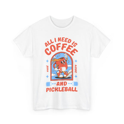 COFFEE & PICKLEBALL 2 - Pickleball (Basic Tee)