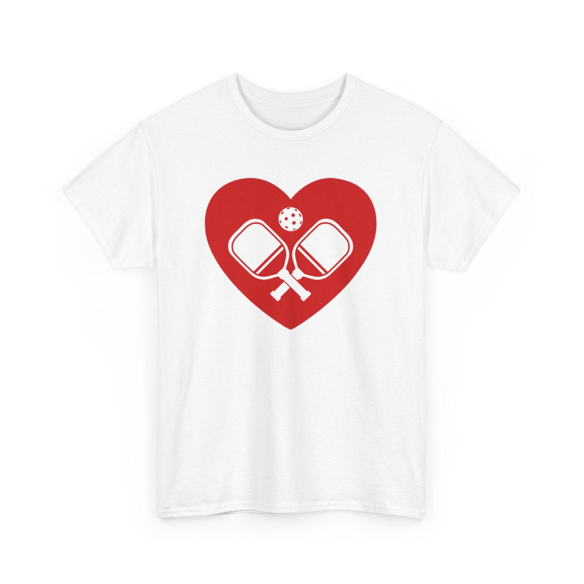 HEART PICKLEBALL 4 - Pickleball (Basic Tee)