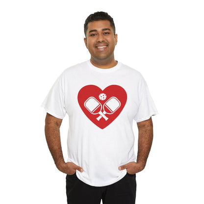 HEART PICKLEBALL 4 - Pickleball (Basic Tee)