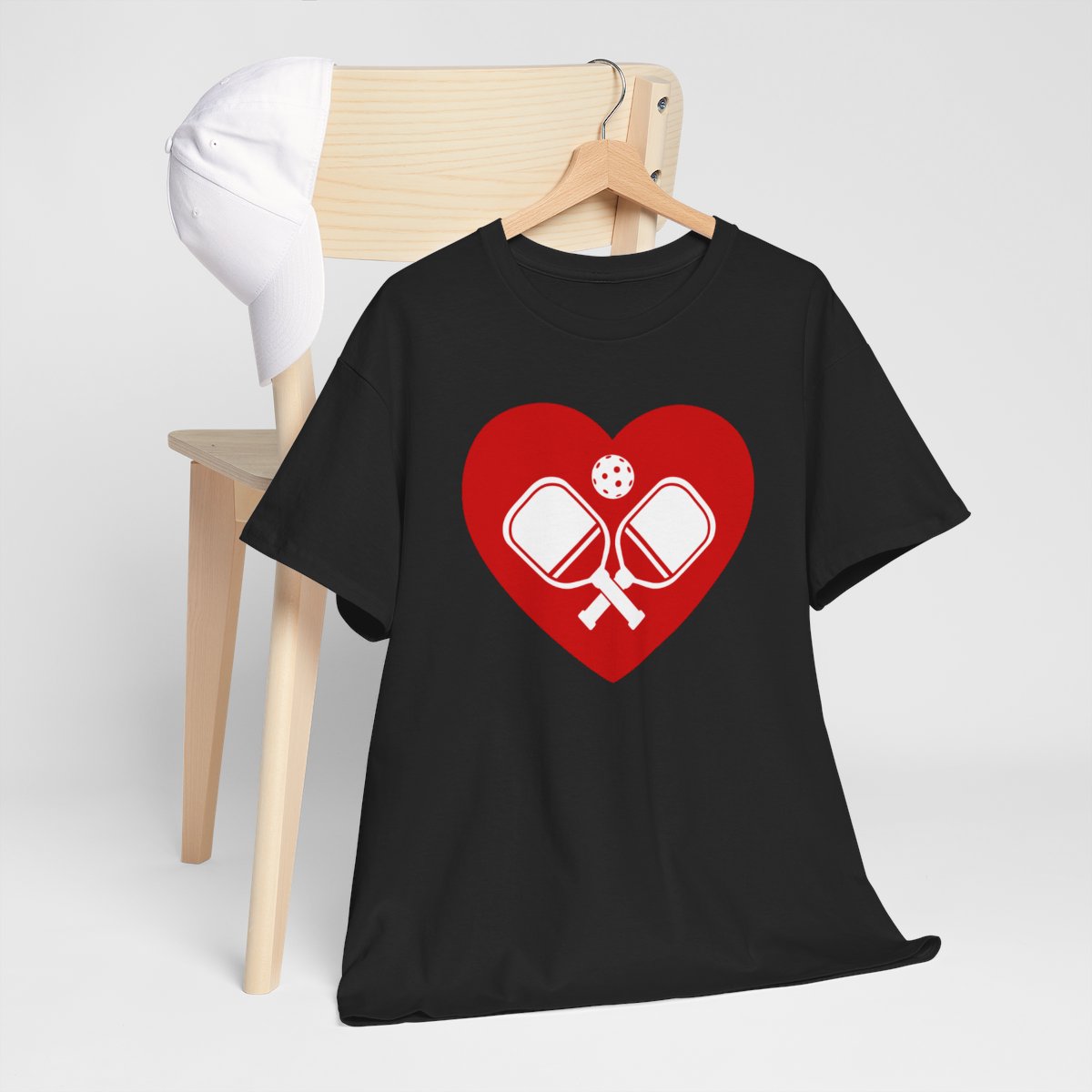 HEART PICKLEBALL 4 - Pickleball (Basic Tee)