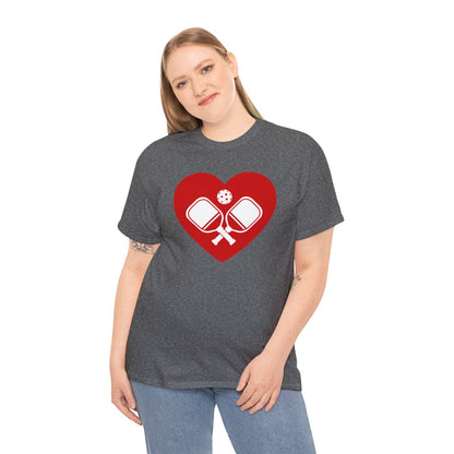 HEART PICKLEBALL 4 - Pickleball (Basic Tee)