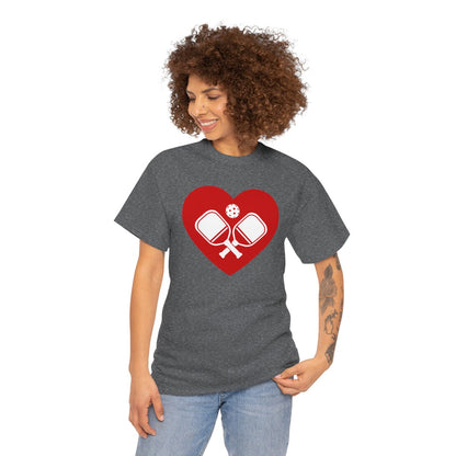 HEART PICKLEBALL 4 - Pickleball (Basic Tee)