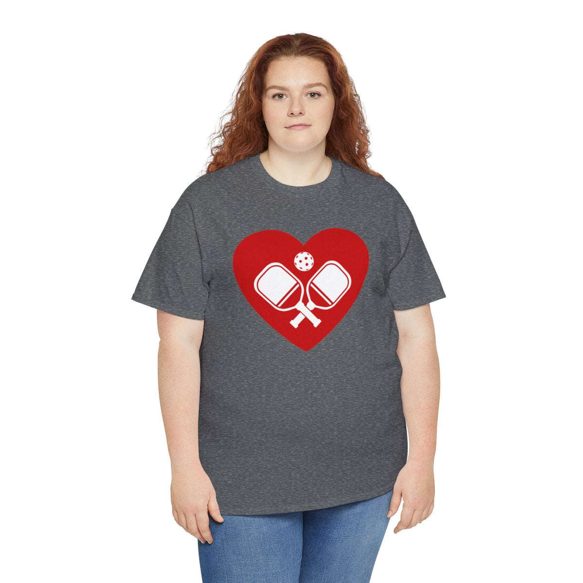 HEART PICKLEBALL 4 - Pickleball (Basic Tee)