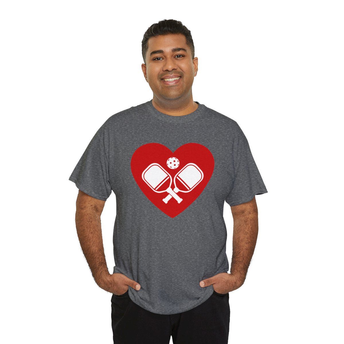 HEART PICKLEBALL 4 - Pickleball (Basic Tee)