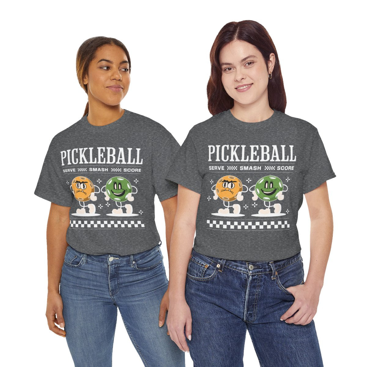 SERVE SMASH SCORE - Pickleball (Basic Tee)