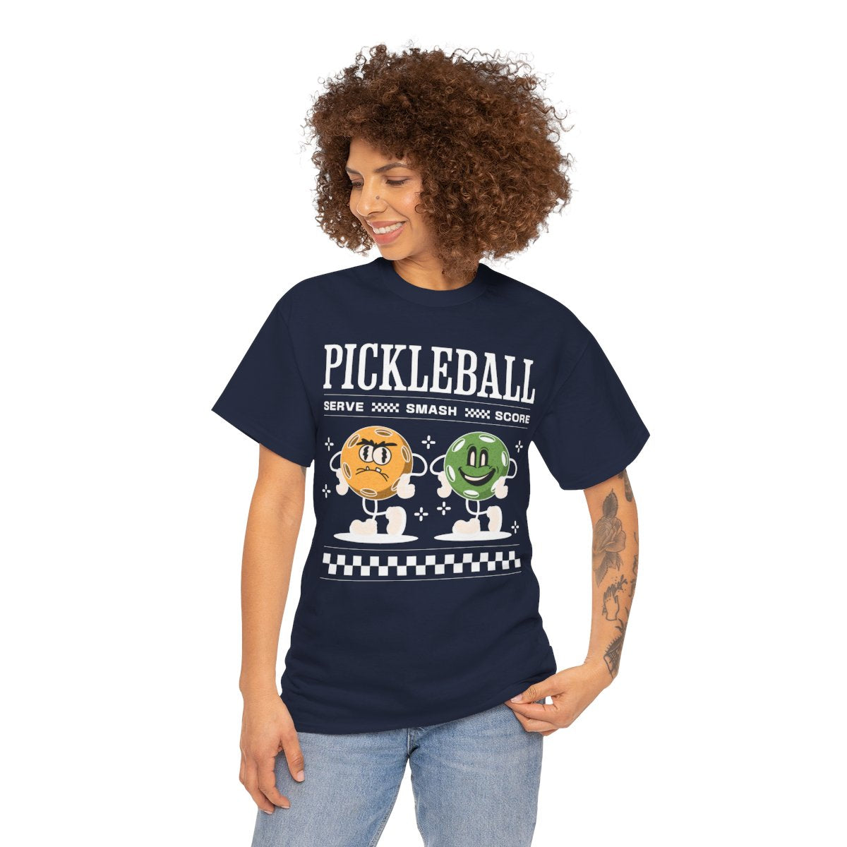 SERVE SMASH SCORE - Pickleball (Basic Tee)