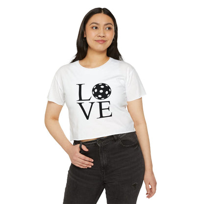 LOVE 1 - Pickleball (Crop Top)