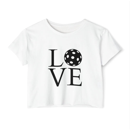 LOVE 1 - Pickleball (Crop Top)