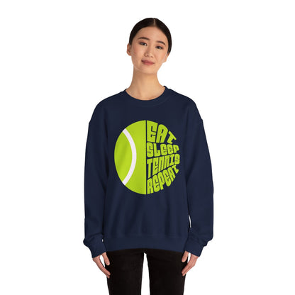EAT SLEEP 2 - Tennis Sweatshirt