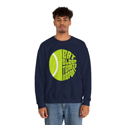 EAT SLEEP 2 - Tennis Sweatshirt