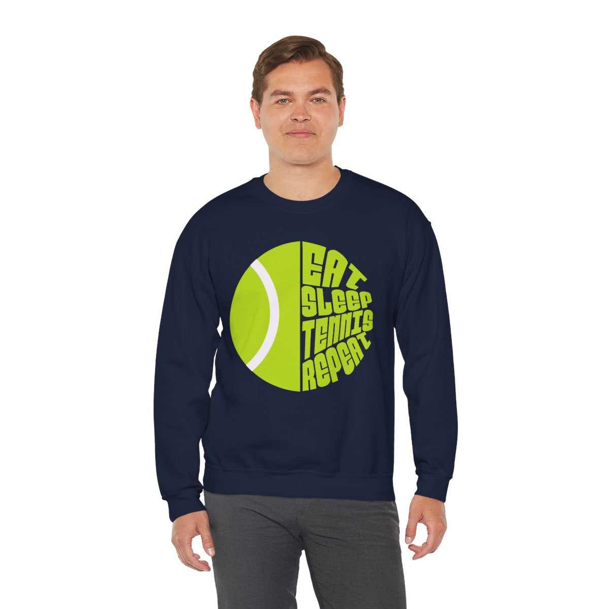 EAT SLEEP 2 - Tennis Sweatshirt