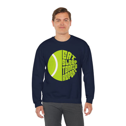 EAT SLEEP 2 - Tennis Sweatshirt