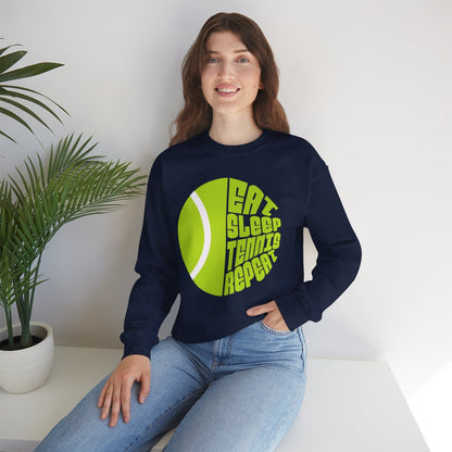 EAT SLEEP 2 - Tennis Sweatshirt
