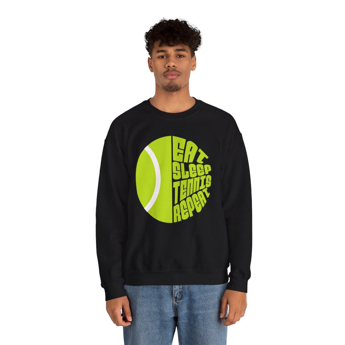 EAT SLEEP 2 - Tennis Sweatshirt